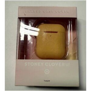 Stoney Clover Lane Yellow Earbud Case Cover